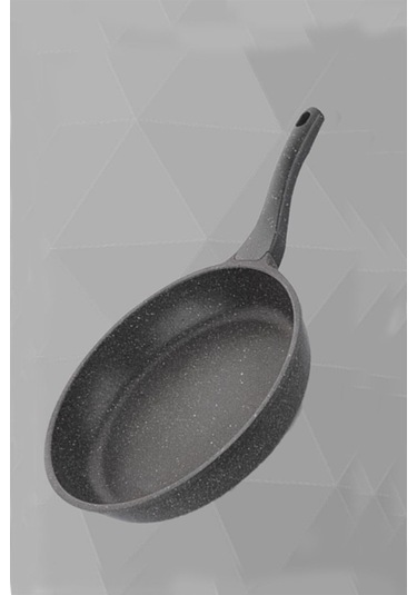 Saflon Tek Kulp Granit Tava 28 Cm
