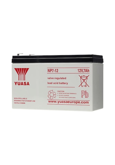 Yuasa Np 7-12 12v 7ah Bakımsız Kuru Akü