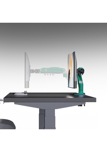 Nb Ergonomic Nb F80 Zeytin Yeşili 17-30" Amortisörlü 2-9 Kg Monitör Standı