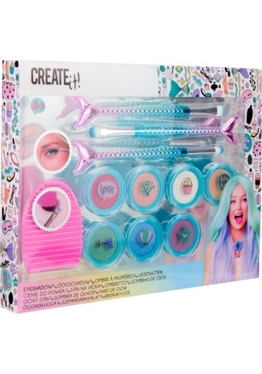 Create It Göz Farı Ve Far Fırçası Seti - Mermaid