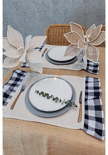 Amerikan Servisi Fırfırlı Retro 2 Lü Siyah