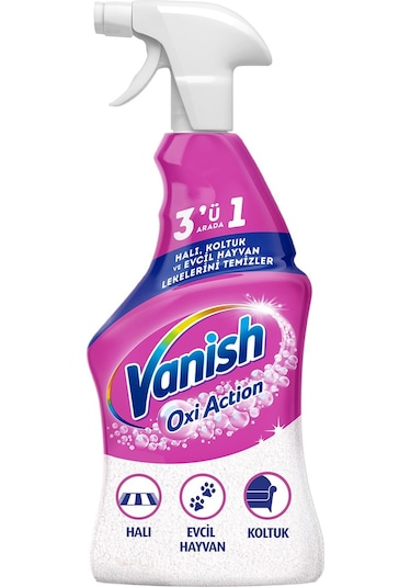 Vanish Oxi Action Çok Amaçlı Halı , Koltuk Ve Evcil Hayvan Leke Çıkarıcı Sprey 500 ML