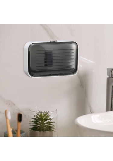 Suntek Magideal Sabunluklar Tuvaletler Için Sondaj Yok Sabun Tasarrufu Mavi