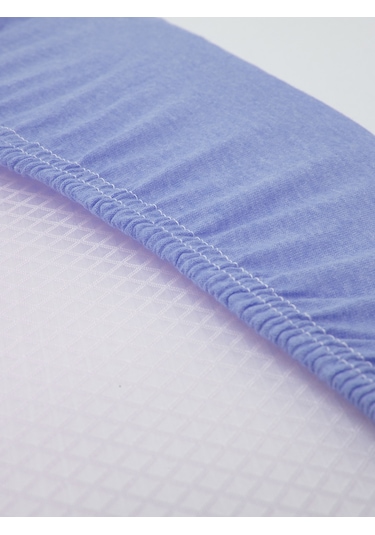 Favora Battal Boy Lastikli Penye Çarşaf - Mavi