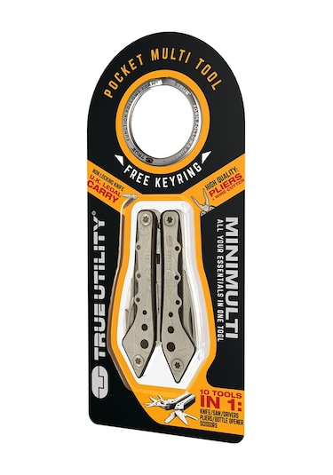 TRUE Kamp Utility 195k Mini Multi Penseli Anahtarlık Çok Renkli