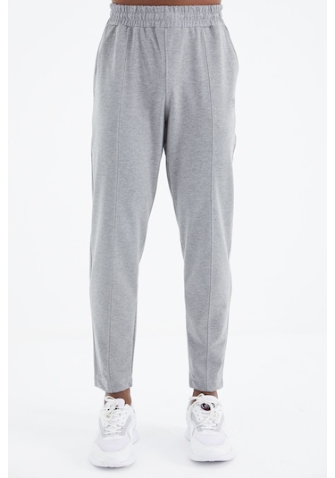 Tommy Life Kelvin Gri Melanj Kelvin Basic Erkek Eşofman Takım - 85230 GRİ MELANJ