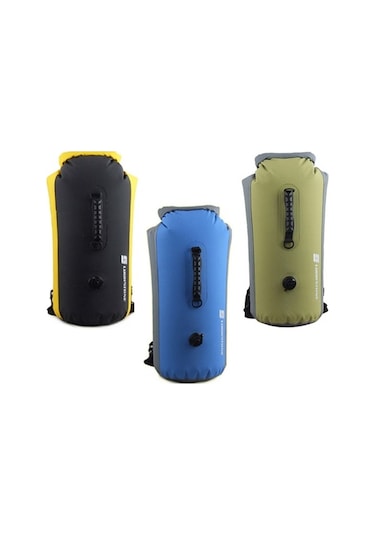 Artfulabode Yeşil Tote Şişme Sırt Çantası 35l - Su Geçirmez Drifting Çantası, Rafting Ve Kuru Kova İçin Yeşil