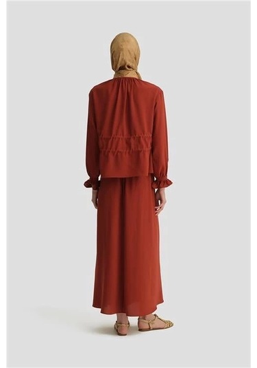 Armine Çift Tünelli Takım 25y6016 Koyu Kırmızı Koyu Kırmızı