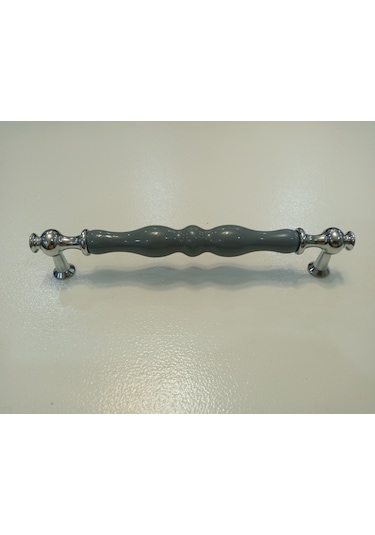 Rustik Porselen Gri Mobilya Dolap Kulp 160 Mm