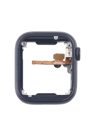 Tongxida İos Watch Uyumlu 7/8/9 45mm Alüminyum Orta Çerçeve Plakası, Gps Taç Döndürme Ekseni, Flex Kablo, Gece Yarısı Renkli,