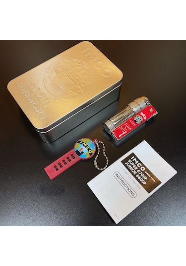 Bektobacco Imco Austria 100th Limited Edition Muhtar Çakmağı Kırmızı Logo 5000/
