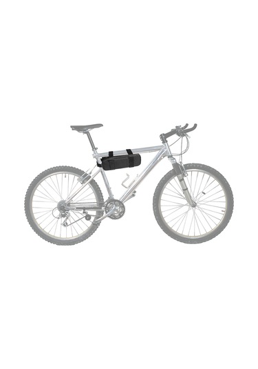 Youtek Dağ Bisikleti Üçgen Çerçeve Çantası, Poliester Materyal, 27x9.5x7 Cm, 100g, Kontrolcü Taşıma Fonksiyonu Siyah