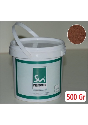 Demir Oksit Kahverengi Pigment 500 Gr