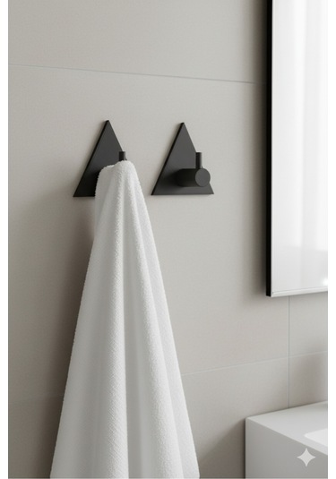 2 Li Askılık Kapı Arkası, Duvara Monte, Dayanıklı Malzeme, Sarı 9 Sarı