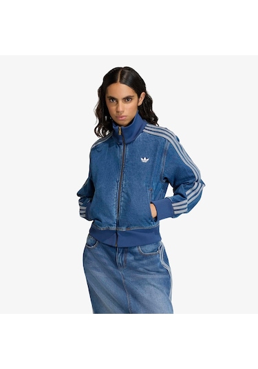 Adidas Firebird Kadın Mavi Ceket Kd2913 Mavi