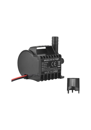 Dofolink 12v 500l/h Minyatür Elektrikli Su Pompası - 1.5m Yükseklik, Sessiz Çalışma, Akvaryum/barınak/fonten İçin Taşınabilir Pompa