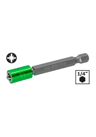Master 530406 Mıknatıslı Yıldız Bits Uç Pozidrv Pz2x65 Mm