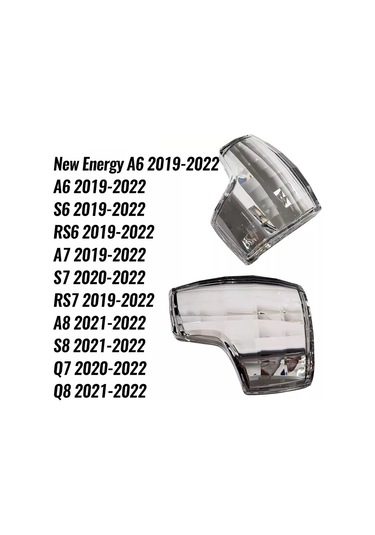 Autogp Audi A6 C8 Kristal Vites Topuzu Seti 2018+ Renkli