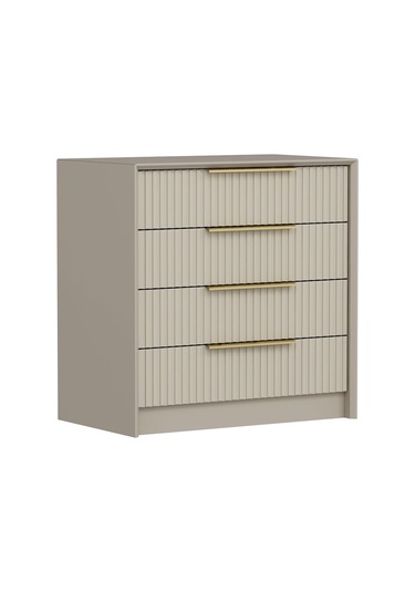 Kale Luxe 4ç Şifonyer - Kumtaşı