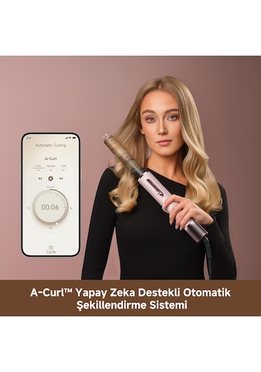 Dreame Airstyle Pro Hı Çoklu Saç Şekillendirici Pembe