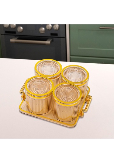 Suntek Magideal Bölünmüş Servis Tabakları Yemek Odası 4-ızgara