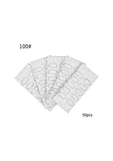 Tırnak Tırnak Eti İtici Kendinden Yapışkanlı Kum Tanesi Dosya Kırpma Çivi Ön Parlatma Zımpara Seti Manikür Tedavisi Aracı 100