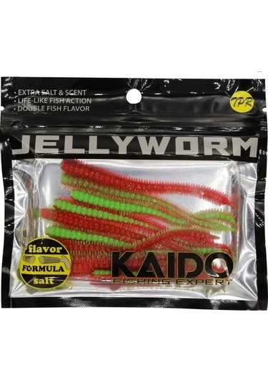 Kaido Jellyworm Jw95 Silikon Yem 10lu Pk Renk: S057