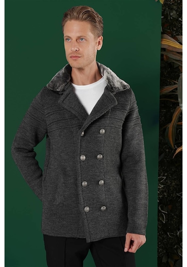 02 Slim Fit Antrasit Spor Kaban Antrasit