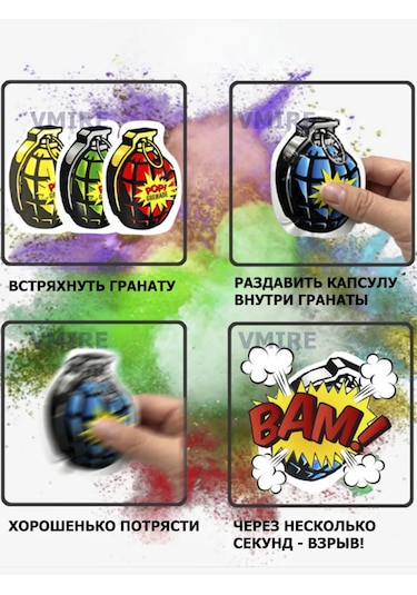 Vmıre Çocuklar İçin 15 Adet Bomba Popper 296145564 Diğer