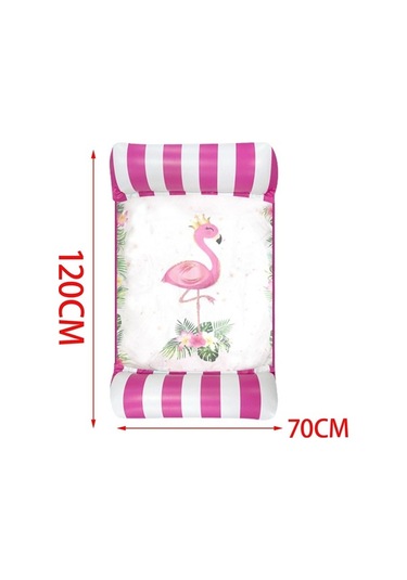 Ganzhoushop Yüzen Suntek Su Şişme Seyahat Oyuncak Kırmızı Hamak Pw Kırmızı