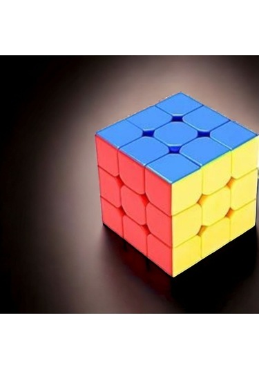3x3 Profesyonel Neon Renkli Speed Cube Zeka Sabır Küpü