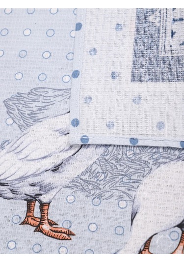 Kuz'kina Hatka 3'lü Mutfak Havlusu Seti 339052829 Mavi