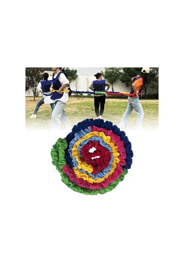 Ganzhoushop Suntek Streç Renkli Kooperatif Hareket İp Dinamik Çok Çocuk 240cm Bw Çok Renkli