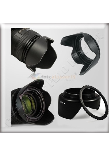 Raypro 67Mm Uv Filtre + Polarize Filtre + Parasoley Seti Canon