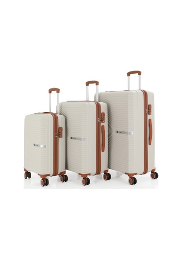 Mçs Üçlü Polipropilen Valiz Seti V374 S21yy1000006-set 11139 3'lü Set Çok Renkli