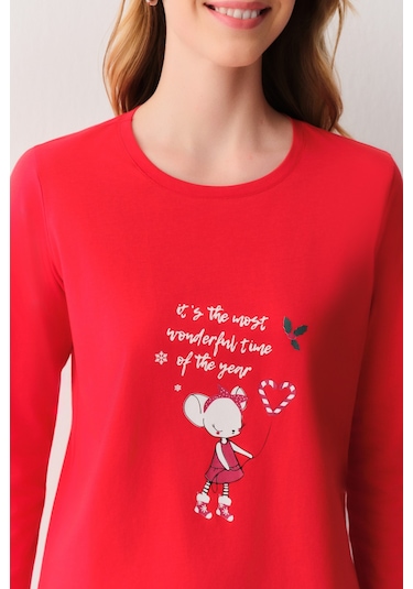 Suwen Lulusu Pijama Takımı Sh26259660a911 Siyah Desenli