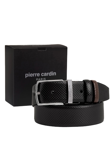 Pierre Cardin Çift Taraflı Deri Kemer En 3,5 Cm Pc-cift04 Siyah - Kahverengi
