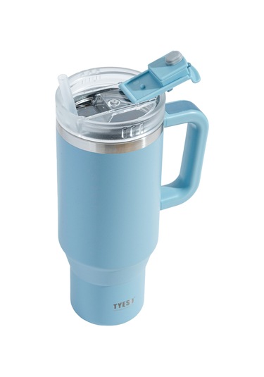 Tyeso Qq Termos Sızdırmaz Pipetli Çift Duvarlı Vakumlu 900ml TS-8866AM