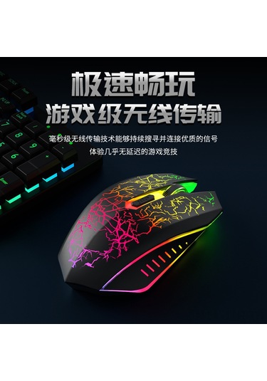 Geeroyoo 2.4g + Bluetooth Çift Modlu Kablosuz Sessiz Ofis Faresi - Dayanıklı Ve Hafif Diğer