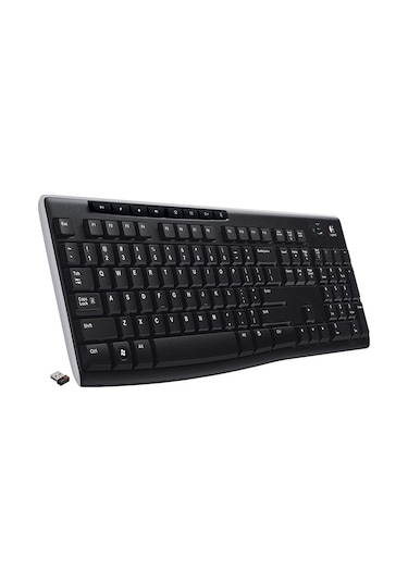 Logıtech K270 Q Tr Mm Kablosuz Usb Siyah Q Klavye
