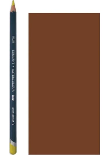 Derwent Watercolour Pencil Suluboya Kalemi 32861 Copper Beech