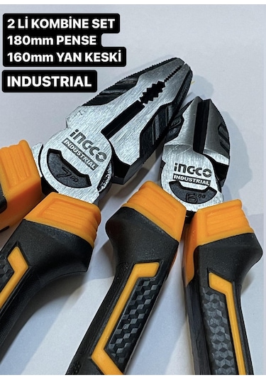 İcco 2li Kombine Set 180 Mm Pense 160 Mm Yan Keski