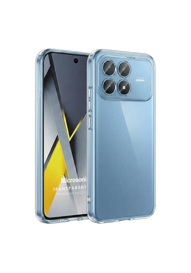 Microsonic Xiaomi Poco F8 Pro Kılıf Transparent Soft Şeffaf -