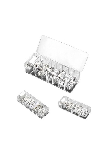 Pazly Ev Kullanımı Toz Geçirmez Kablo Organizatörü, Çoklu Izgaralı, Plastik Güç Şeridi Tel Kutusu L