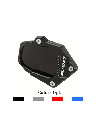 Xuweiwei Titanium K1600b K1600gtl K1600gt 17-23 Motorcycle Kickstand Pad Dayanıklı Yan Sehpa Destek Aksesuarı