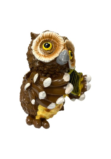 Arp Çalan Baykuş Biblo