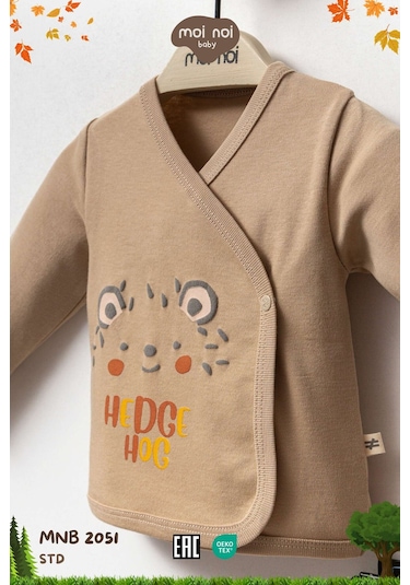 Moi Noi Baby Kirpi Desen 5'li Set Hastane Çıkışı Çok Renkli