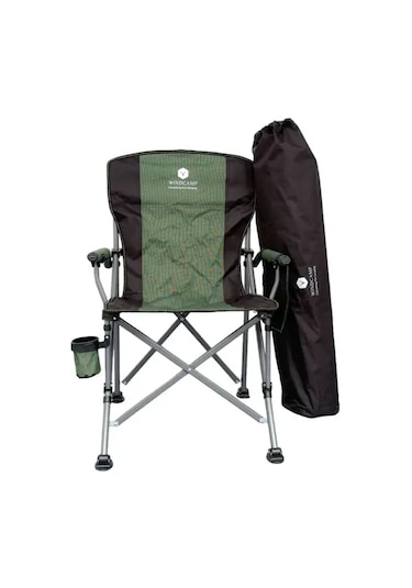 Windcamp Katlanır Kamp Sandalyesi Lüks Haki Haki
