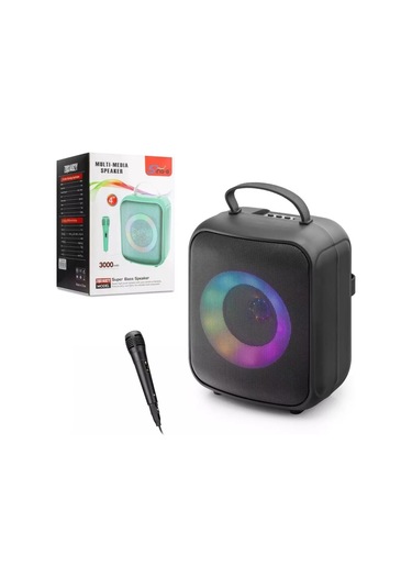 Kimiso ZQS-1462Y Şarjlı Mikrofonlu Hoparlör