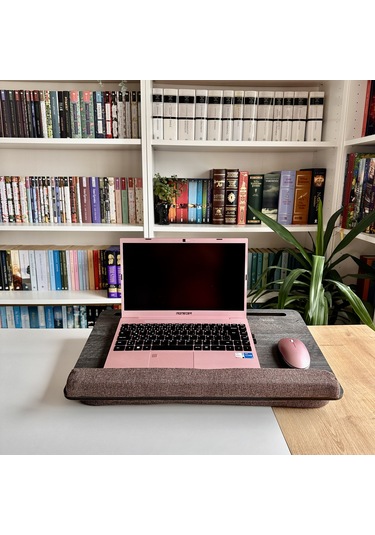Minderli Laptop Sehpası 17.3" Antrasit